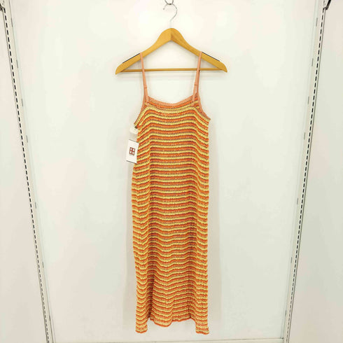 マウジー moussy MIX COLOR CROCHET ワンピース レディース FREE