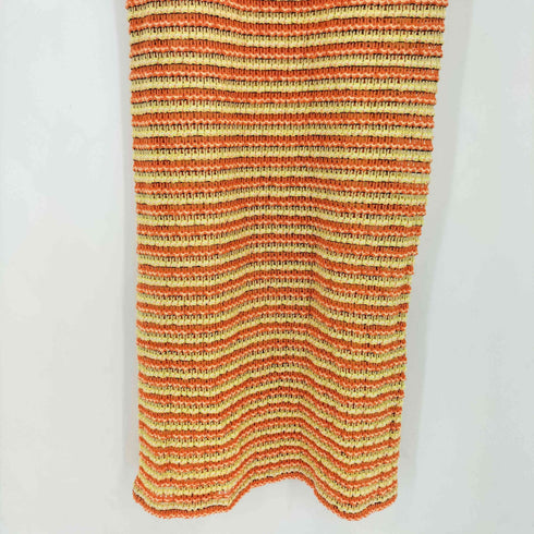 マウジー moussy MIX COLOR CROCHET ワンピース レディース FREE