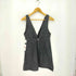 ザラ ZARA Vネックノースリーブデニムワンピース レディース import:M