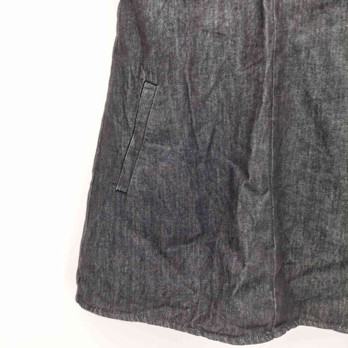 ザラ ZARA Vネックノースリーブデニムワンピース レディース import:M