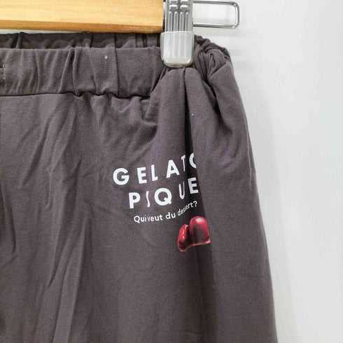 ジェラートピケ gelato pique COOLレーヨンデザートロゴロングパンツ レディース ONE SIZE