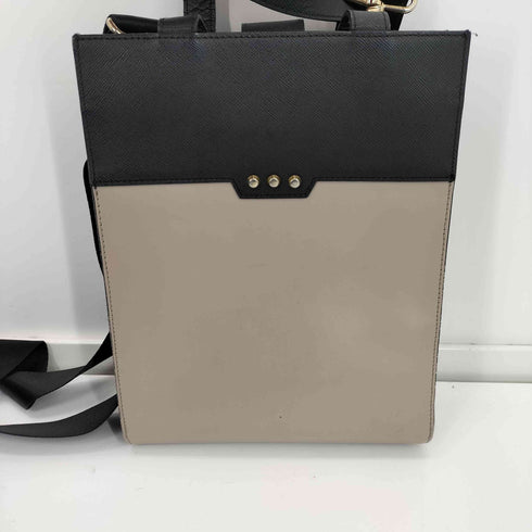クルニ CULLNI Leather vertical mini tote bag 2WAY レザー ミニ トート スクエア バック レディース