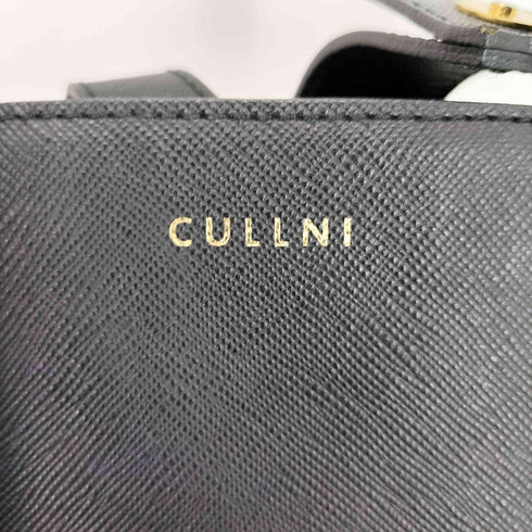 クルニ CULLNI Leather vertical mini tote bag 2WAY レザー ミニ トート スクエア バック レディース