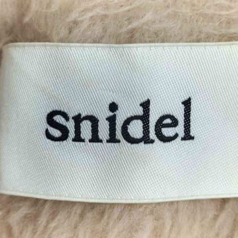 スナイデル snidel シャギーガウンコート レディース FREE