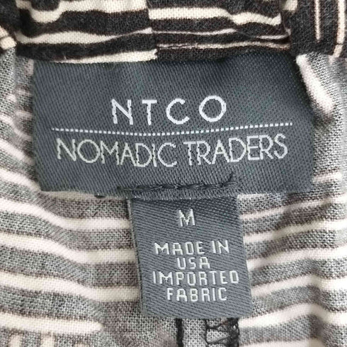 ノーマディック NOMADIC USA製 総柄 イージーパンツ メンズ M