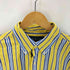 ラルフローレン RALPH LAUREN 90-00s CLASSIC FIT クラシック フィット ポニー刺繍 ストライプ ボタンダウン 長袖 シャツ ビックサイズ メンズ import:L