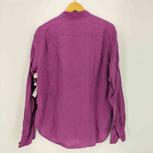 ギャルリーヴィー GALERIE VIE リネンポプリン バンドカラーシャツ メンズ FREE