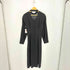 ルシェルブルー LE CIEL BLEU wrap botton detail dress ラップボタンディテールドレス レディース 36