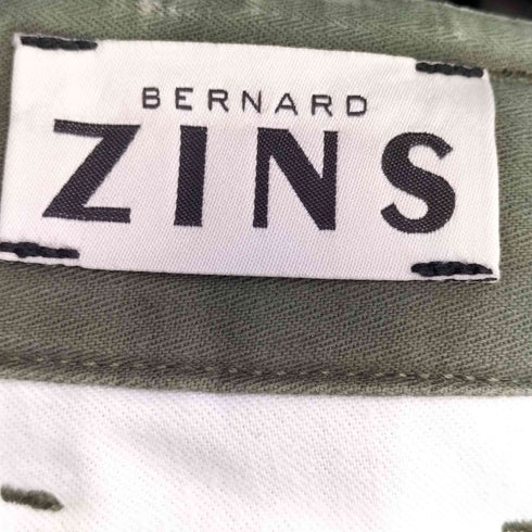 ベルナルドザンス BERNARD ZINS 別注 VENICE ヘリンボーン ワイドパンツ メンズ 38