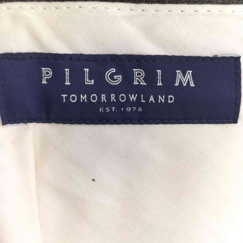 トゥモローランドピリグリム TOMORROWLAND PILGRIM シェットランドウール 2プリーツスラックス メンズ JPN:44