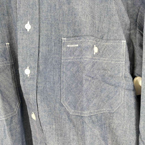 フェアファクス FAIRFAX デニム L/S シャツ メンズ import:L