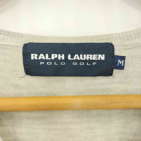 ポロゴルフラルフローレン POLO GOLF RALPH LAUREN 90s シルクカシミヤ混 ウールニットべスト レディース import:M