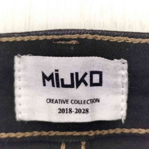 MIJKO フレアブラックデニムパンツ メンズ L