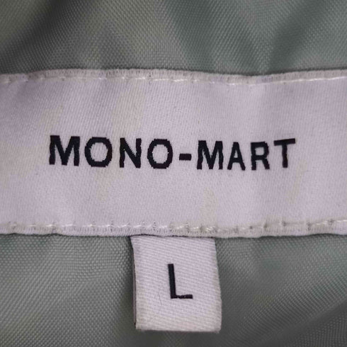 モノマート MONO-MART 2WAY 撥水ナイロン ビッグシルエット ミリタリーショート中綿ジャケット メンズ JPN:L