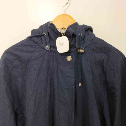 ロンドンフォグ LONDON FOG 比翼 コットン フーデッド ショートコート レディース import:XL