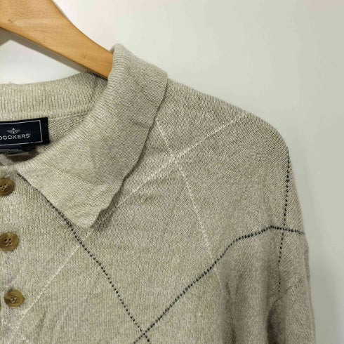 ドッカーズ DOCKERS アクリル ニット ポロシャツ メンズ import:XL
