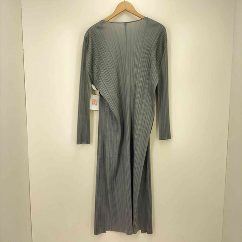 プリーツプリーズイッセイミヤケ PLEATS PLEASE ISSEY MIYAKE プリーツ ロングカーディガン レディース JPN:3