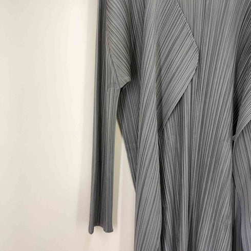 プリーツプリーズイッセイミヤケ PLEATS PLEASE ISSEY MIYAKE プリーツ ロングカーディガン レディース JPN:3