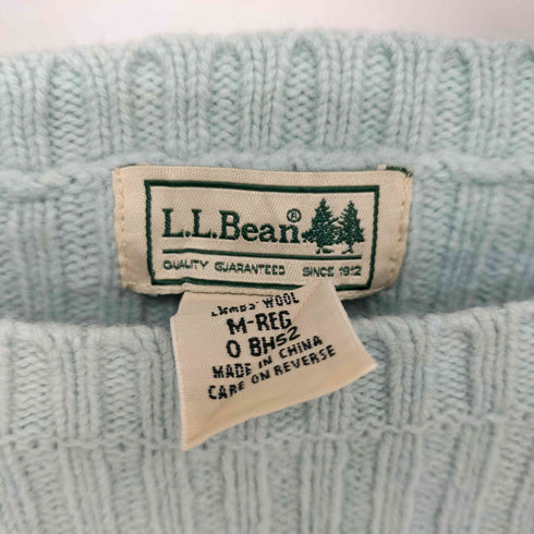 エルエルビーン L.L.Bean メリノウール プルオーバー リブニット レディース M-REG