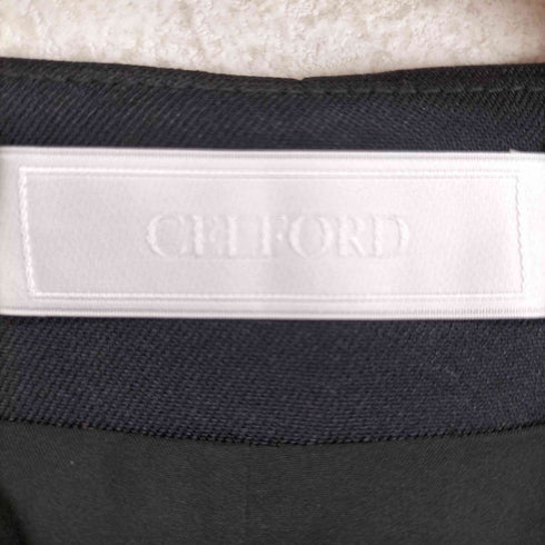 セルフォード CELFORD ベルト付きハイウエストショートパンツ レディース 36