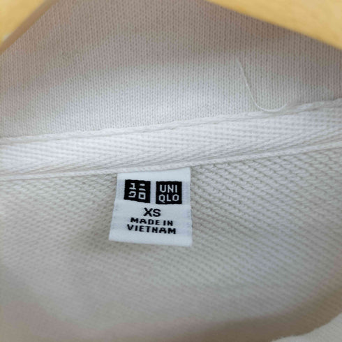 ユニクロ UNIQLO スウェットハーフジップシャツ メンズ JPN:XS