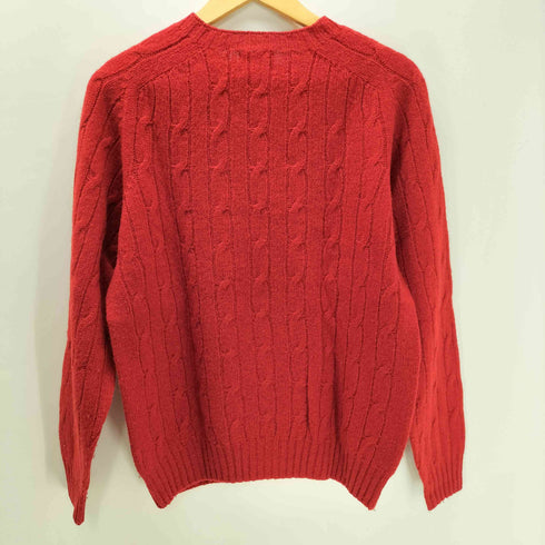モリスアンドサンズ MORRIS & SONS ケーブル編み ウールニットセーター レディース JPN:38