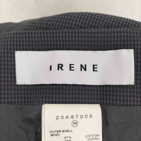 アイレネ IRENE ギンガムチェック アシンメトリースカート レディース JPN:36