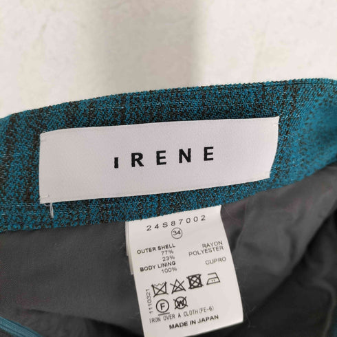 アイレネ IRENE Mix Color Fabric Skirt レディース JPN:34