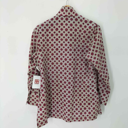 アールバイフォーティーファイブアールピーエム R by 45rpm シルクウール 総柄 チュニックブラウス Silk&Wool レディース JPN:1