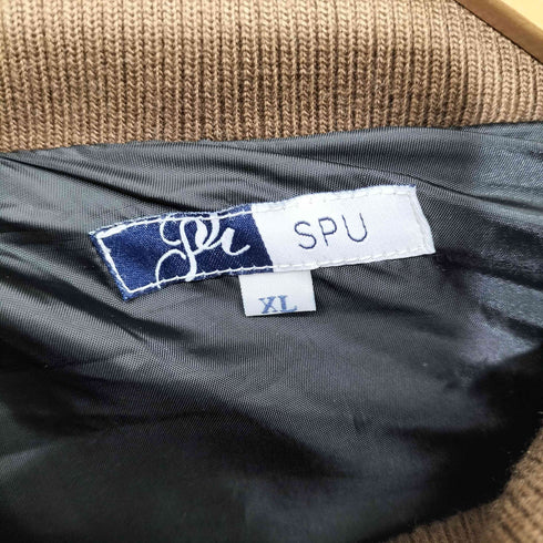 スプ SPU WET-PU ファー付きダウンミックスジャケット メンズ JPN:XL