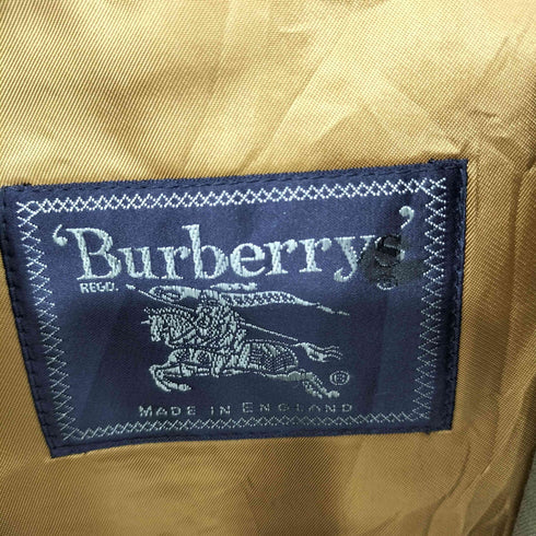 バーバリーズ BURBERRYS 70-80S イングランド製 ウールライナー エポレット付 ハリントンジャケット メンズ import:S