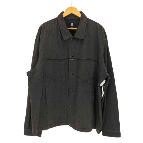 マリテフランソワジルボー MARITHE FRANCOIS GIRBAUD 90S 香港製 ボックスシルエット ブラック デニムジャケット メンズ import:XXL