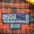 ポロバイラルフローレン Polo by RALPH LAUREN 90S タータンチェック ポニー刺繍 B.D L/S 裾タグ シャツ メンズ import:L