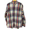 セントジョンズベイ STJOHNS BAY 90S マドラスチェック フラップポケット B.D L/S コットン シャツ メンズ import:L