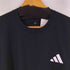 アディダス adidas エッセンシャルズ プラス ルーズフィット スモールロゴ L/S Tシャツ メンズ import:L
