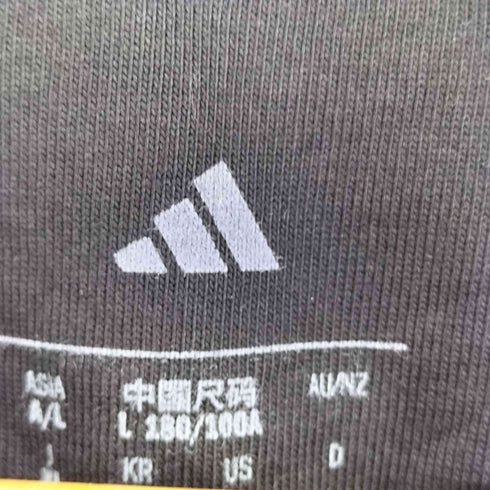 アディダス adidas エッセンシャルズ プラス ルーズフィット スモールロゴ L/S Tシャツ メンズ import:L