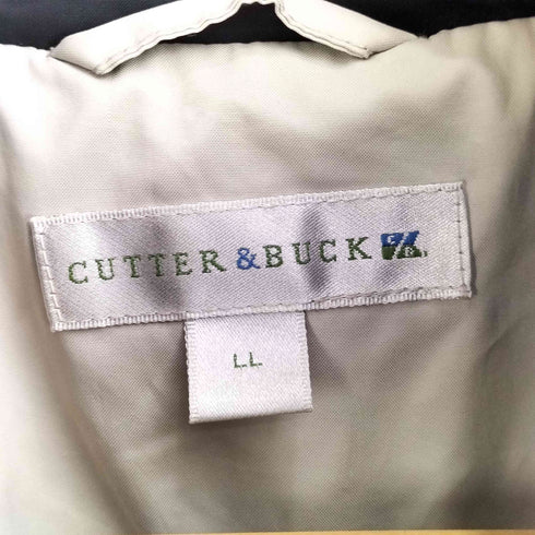 カッターアンドバック CUTTER&BUCK ロゴ刺繍 2way ハーフジップ プルオーバージャケット メンズ LL
