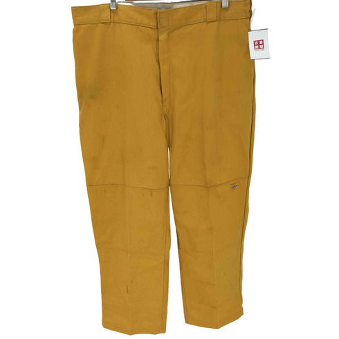 ディッキーズ Dickies メキシコ製 ダブルニー ワイド テーパード ワーク パンツ メンズ 42×32
