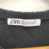 ザラ ZARA ダメージデザイン リブタンクトップ カットソー Y2K レディース S