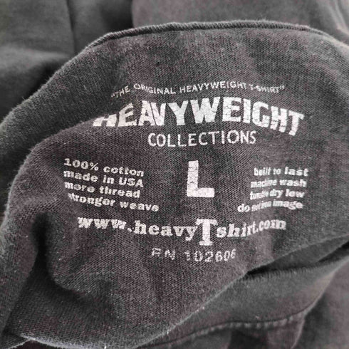 ヘビーウエイトコレクションズ HEAVYWEIGHT COLLECTIONS USA製 クルーネック ロングスリーブTシャツ メンズ import:L