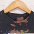 ブリーチ加工バンドTシャツ レディース S