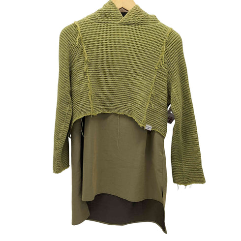 アメリ AMERI 22ss RECOVER WAFFLE HOODIE レディース FREE