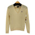 ポロラルフローレン POLO RALPH LAUREN WASHABLE MERINO WOOL ポニー刺繍 Vネック ニット レディース import:M