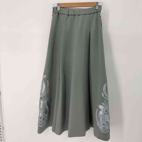 アメリ AMERI RIBBON EMBROIDERY SKIRT レディース JPN:M