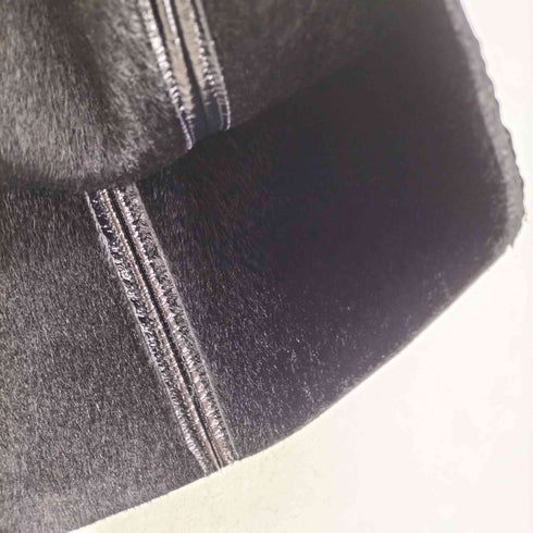 ディーゼル DIESEL L-DARICE SKIRT エナメルフェイクレザー ジップアップ カットオフ スカート レディース US:25