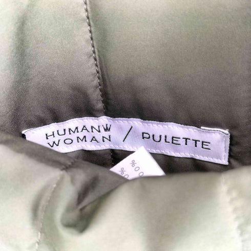 ヒューマンウーマン HUMAN WOMAN モコファーリバーシブルコート レディース import:M