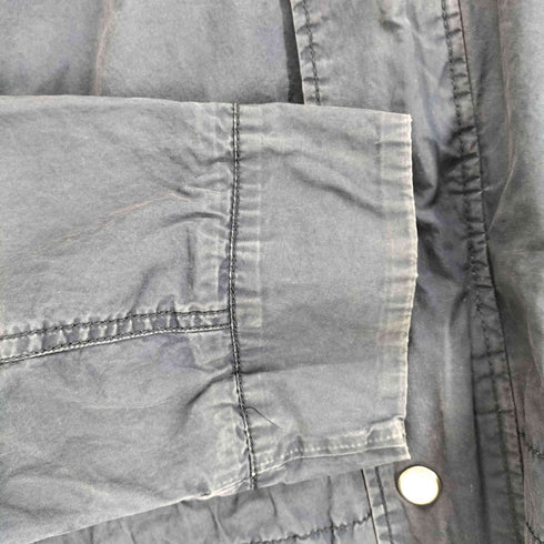 トミーヒルフィガー TOMMY HILFIGER コットンフーデッドコート メンズ L