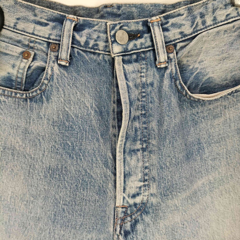 アンユーズド UNUSED クラッシュ加工 denim psnts メンズ JPN:2