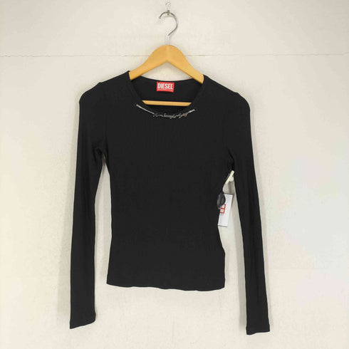 ディーゼル DIESEL FOR SUCCESSFUL LIVING T-Matic-Ls チェーン付きカットソー Y2K レディース import:S