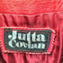 JUTTA COVIAN 総柄 切り替え レザージャケット メンズ 8